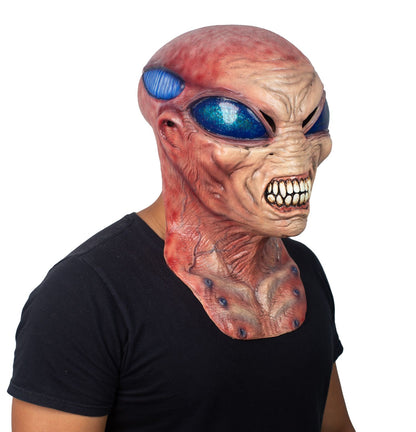 Máscara Alien Garo Ghoulish - Disfraz de Látex para Halloween y Día de Muertos