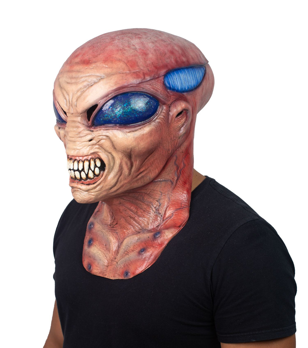 Máscara Alien Garo Ghoulish - Disfraz de Látex para Halloween y Día de Muertos