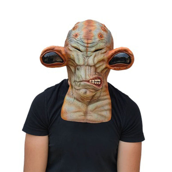 Máscara Alien Richer Ghoulish - Disfraz de Látex para Halloween y Día de Muertos