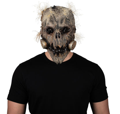 Máscara Alma Harvester Ghoulish - Disfraz de Látex, Paja Sintética para Halloween y Día de Muertos