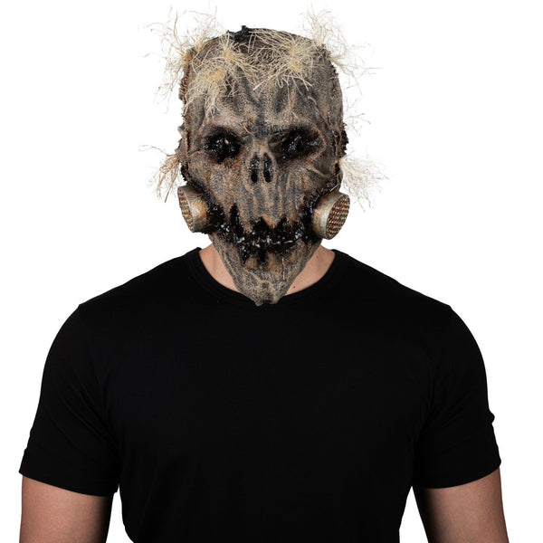 Máscara Alma Harvester Ghoulish - Disfraz de Látex, Paja Sintética para Halloween y Día de Muertos