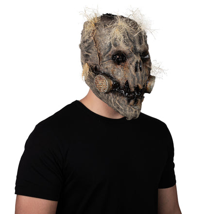 Máscara Alma Harvester Ghoulish - Disfraz de Látex, Paja Sintética para Halloween y Día de Muertos