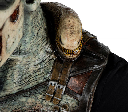 Máscara Antiguo Guerrero Ghoulish - Disfraz de Látex para Halloween y Día de Muertos
