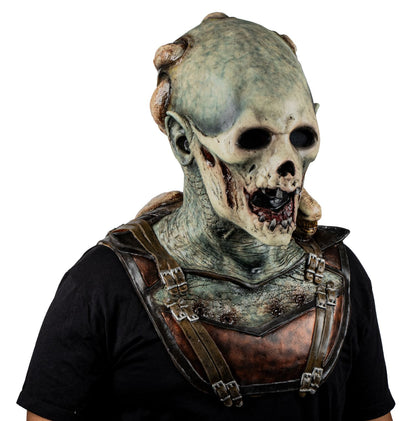 Máscara Antiguo Guerrero Ghoulish - Disfraz de Látex para Halloween y Día de Muertos
