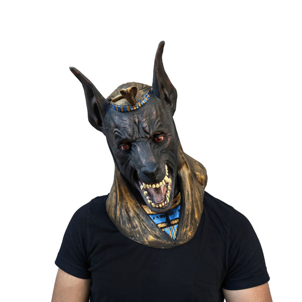Máscara Anubis Ghoulish - Disfraz de Látex para Halloween y Día de Muertos