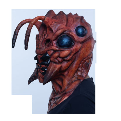 Máscara Asesino Ant Ghoulish - Disfraz de Látex para Halloween y Día de Muertos