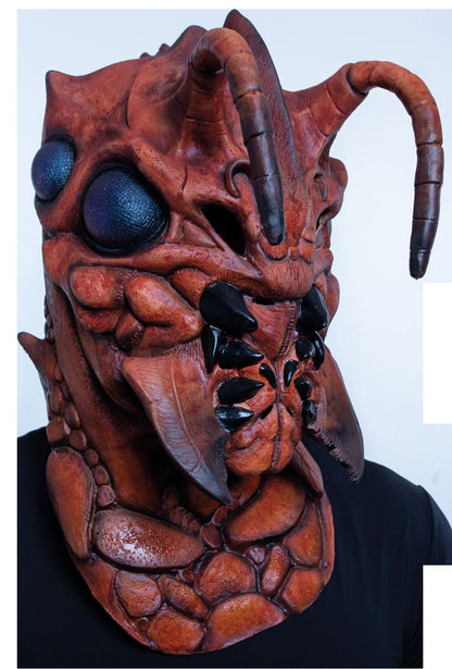 Máscara Asesino Ant Ghoulish - Disfraz de Látex para Halloween y Día de Muertos