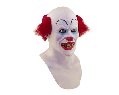 Máscara Aterrador Payaso Ghoulish - Disfraz de Látex, Peluche para Halloween y Día de Muertos