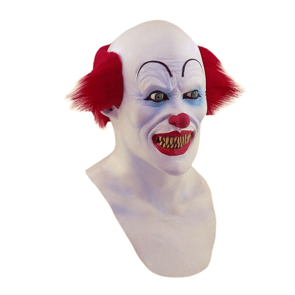 Máscara Aterrador Payaso Ghoulish - Disfraz de Látex, Peluche para Halloween y Día de Muertos