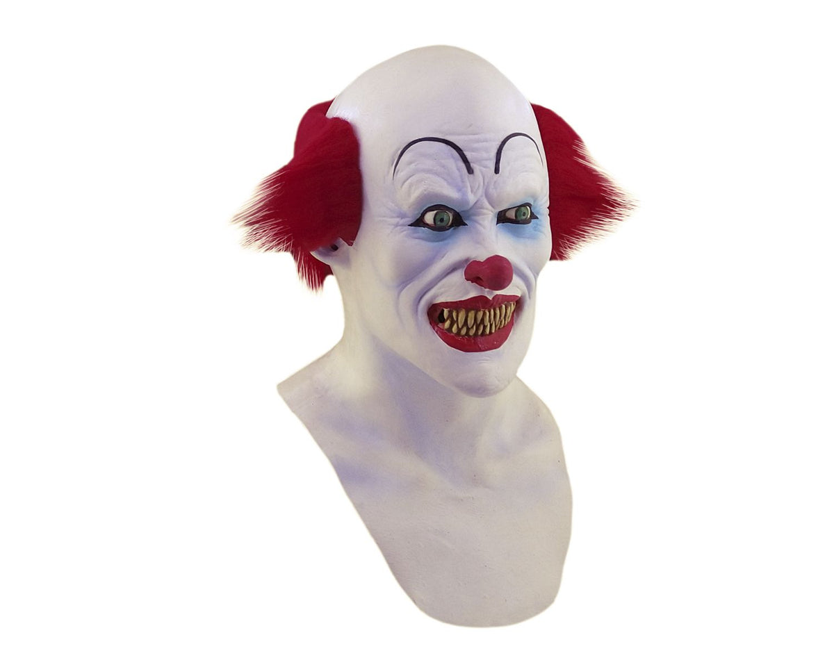Máscara Aterrador Payaso Ghoulish - Disfraz de Látex, Peluche para Halloween y Día de Muertos