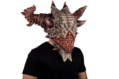 Máscara Aurixis Ghoulish - Disfraz de Látex para Halloween y Día de Muertos