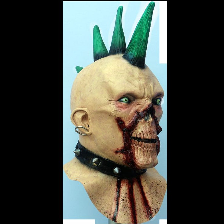 Máscara Billy Punk Ghoulish - Disfraz de Látex para Halloween y Día de Muertos
