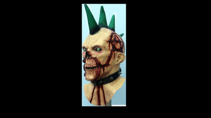 Máscara Billy Punk Ghoulish - Disfraz de Látex para Halloween y Día de Muertos
