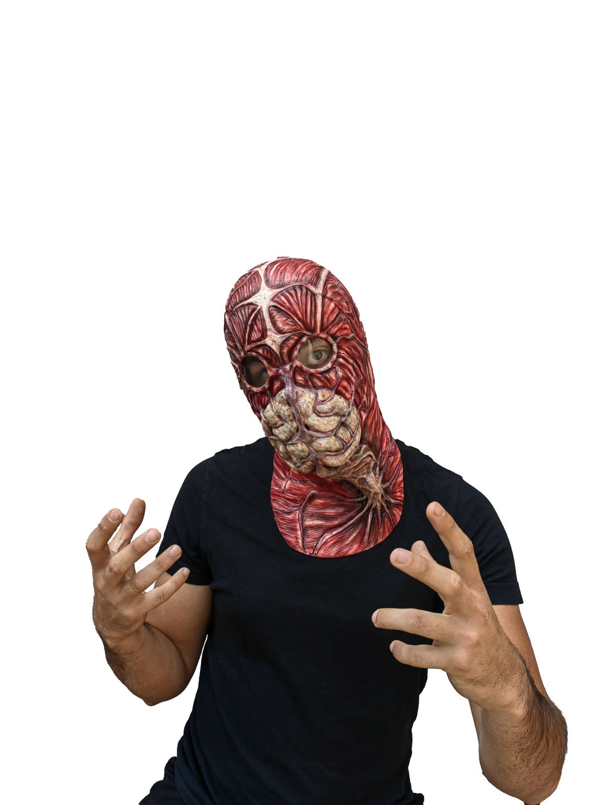 Máscara Biomecánico Gas Criatura Ghoulish - Disfraz de Látex para Halloween y Día de Muertos