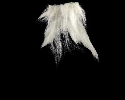 Máscara Blanco Luna Ghoulish - Disfraz de Látex, Kanekalon para Halloween y Día de Muertos