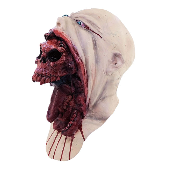 Máscara Blurp Charlie Ghoulish - Disfraz de Látex para Halloween y Día de Muertos