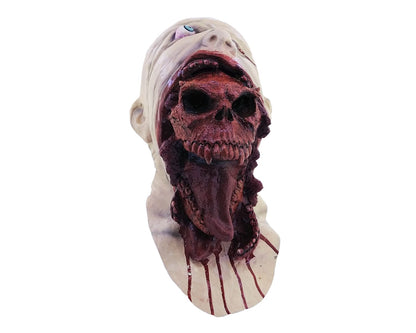 Máscara Blurp Charlie Ghoulish - Disfraz de Látex para Halloween y Día de Muertos
