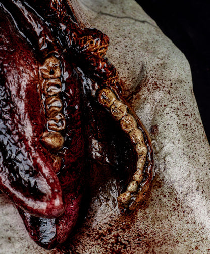 Máscara Blurp Difunto Ghoulish - Disfraz de Látex, Pelox para Halloween y Día de Muertos