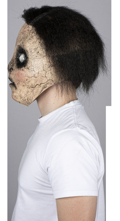 Máscara Bram Ghoulish - Disfraz de Látex, Kanekalon para Halloween y Día de Muertos