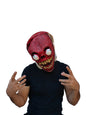Máscara Bridge Gusano Ghoulish - Disfraz de Látex para Halloween y Día de Muertos