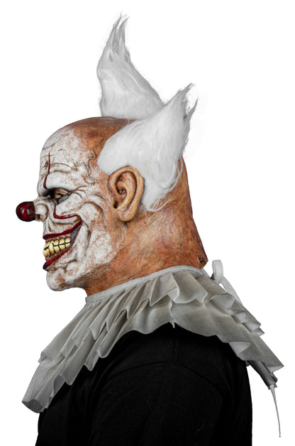 Máscara Bufón Payaso Pege - Disfraz de Látex, Peluche, Dubetina para Halloween y Día de Muertos