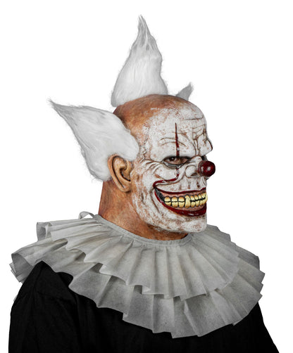 Máscara Bufón Payaso Pege - Disfraz de Látex, Peluche, Dubetina para Halloween y Día de Muertos