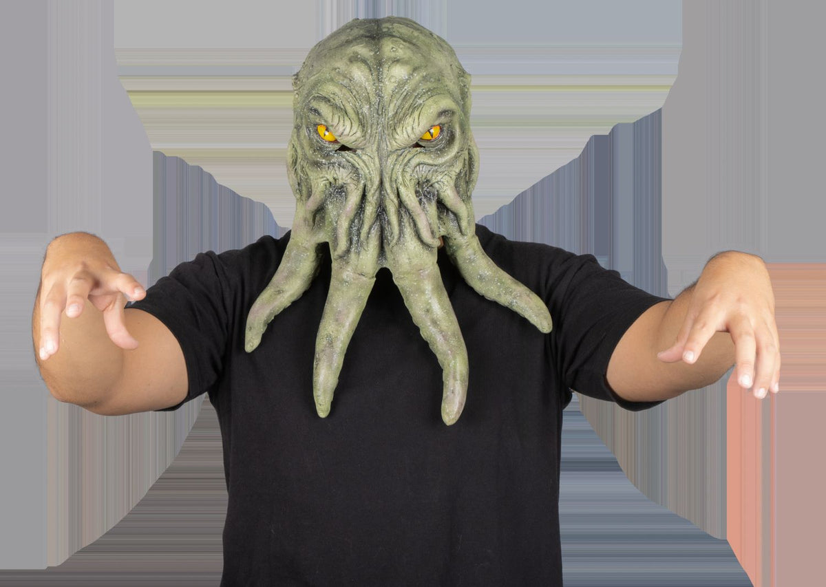 Máscara Cthulhu Ghoulish - Disfraz de Látex para Halloween y Día de Muertos