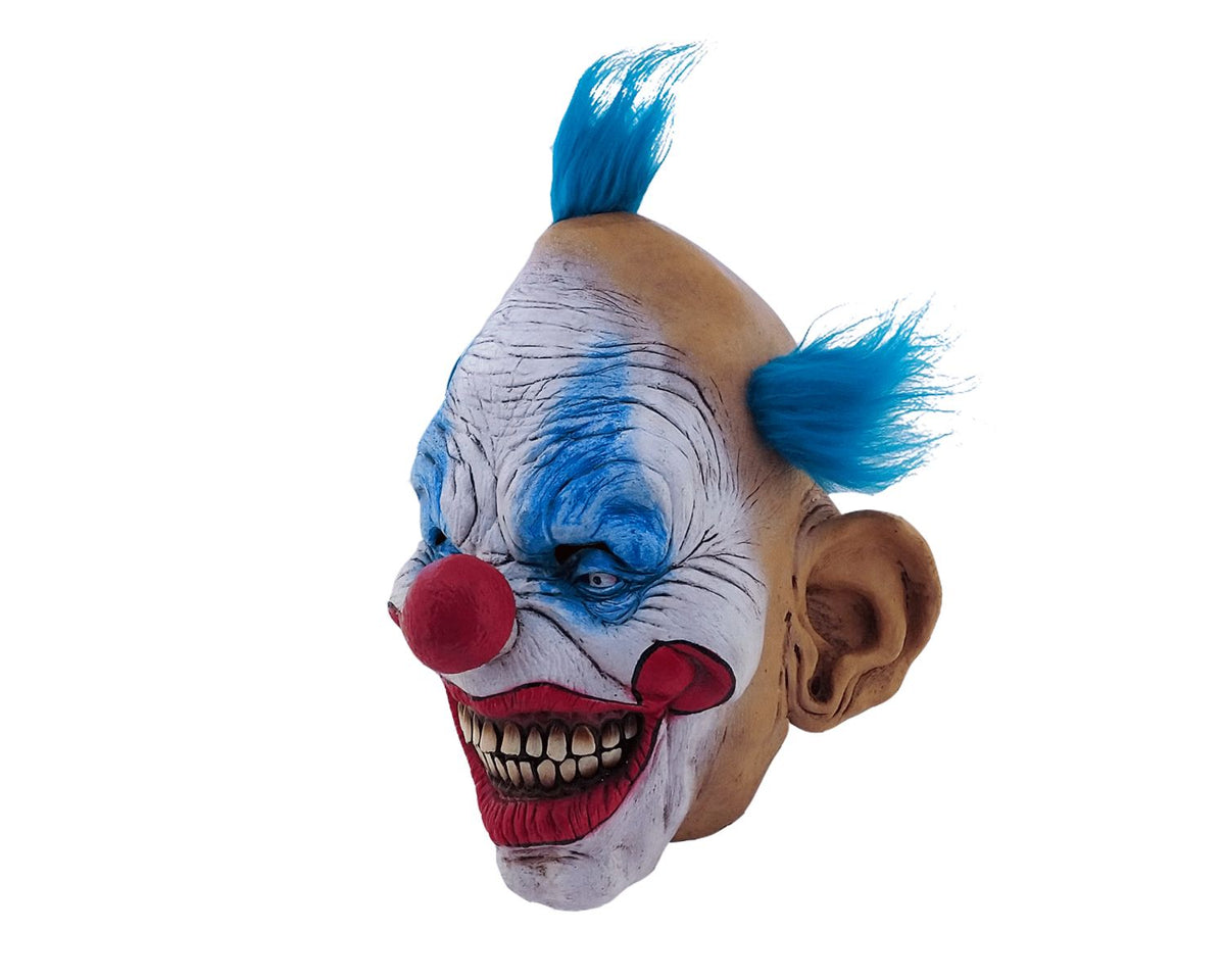 Máscara Dammy Payaso Ghoulish - Disfraz de Látex, Peluche para Halloween y Día de Muertos