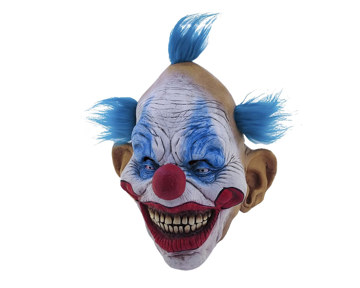 Máscara Dammy Payaso Ghoulish - Disfraz de Látex, Peluche para Halloween y Día de Muertos