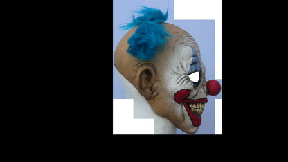 Máscara Dammy Payaso Jr. Ghoulish - Disfraz de Látex, Peluche para Halloween y Día de Muertos