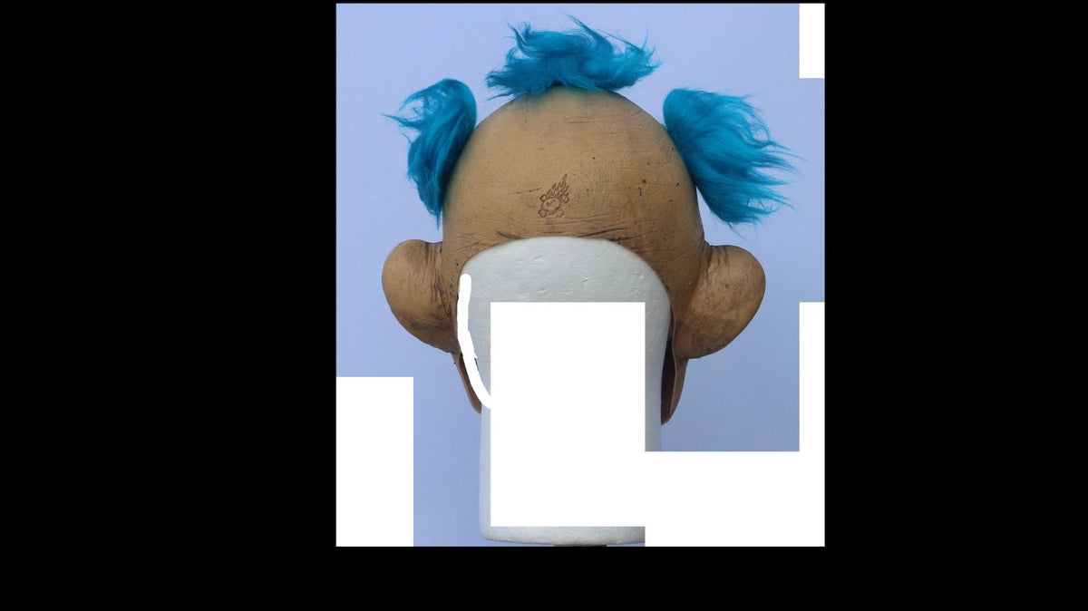 Máscara Dammy Payaso Jr. Ghoulish - Disfraz de Látex, Peluche para Halloween y Día de Muertos