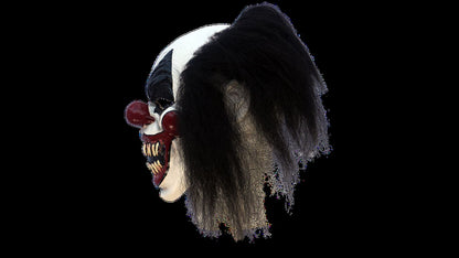Máscara Darky Payaso Ghoulish - Disfraz de Látex, Kanekalon para Halloween y Día de Muertos
