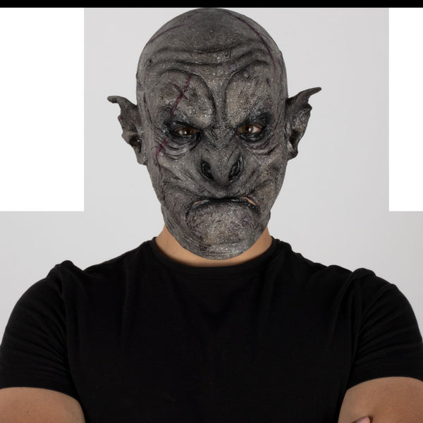 Máscara Davor Orco Ghoulish - Disfraz de Látex para Halloween y Día de Muertos