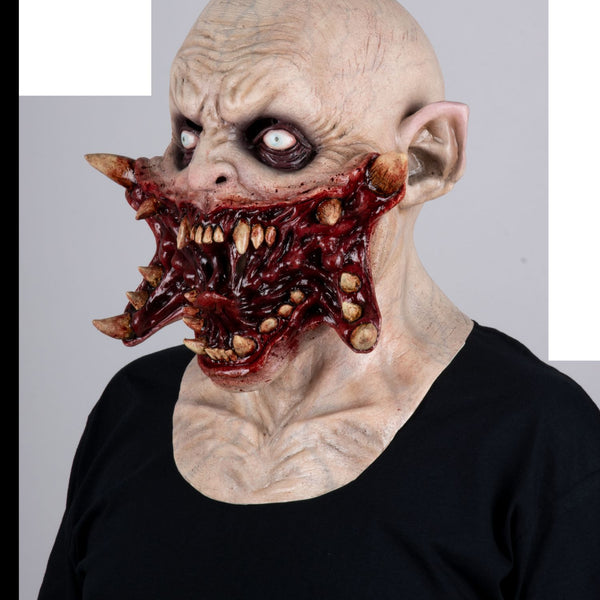 Máscara Depredador Vampiro Ghoulish - Disfraz de Látex para Halloween y Día de Muertos