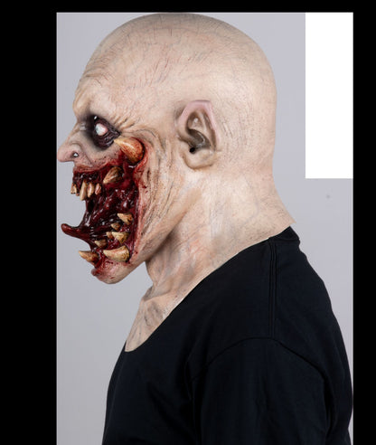 Máscara Depredador Vampiro Ghoulish - Disfraz de Látex para Halloween y Día de Muertos