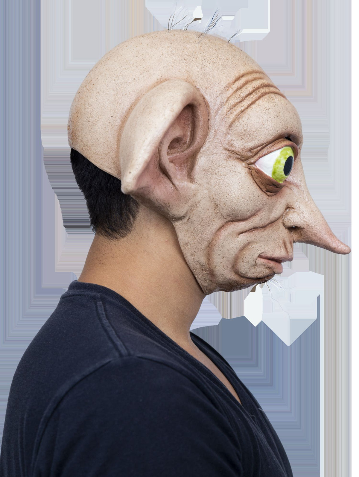 Máscara Dobby Pege - Disfraz de Látex para Halloween y Día de Muertos