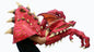 Máscara Ember Rojo Dragón Ghoulish - Disfraz de Látex para Halloween y Día de Muertos