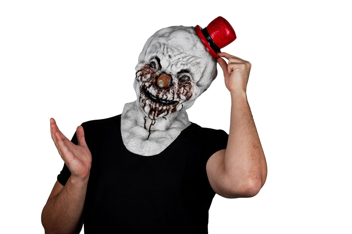Máscara Escarchado Demonio Ghoulish - Disfraz de Látex para Halloween y Día de Muertos