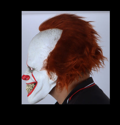 Máscara Eso Monstruo Capítulo 2 Deluxe Pege - Disfraz de Látex, Peluche para Halloween y Día de Muertos