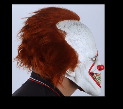 Máscara Eso Monstruo Capítulo 2 Deluxe Pege - Disfraz de Látex, Peluche para Halloween y Día de Muertos