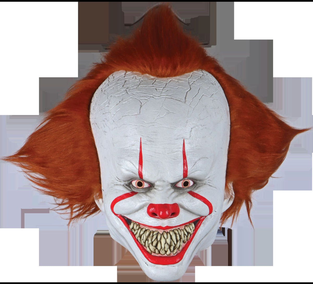 Máscara Eso Monstruo Capítulo 2 Deluxe Pege - Disfraz de Látex, Peluche para Halloween y Día de Muertos