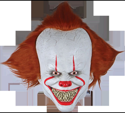 Máscara Eso Monstruo Capítulo 2 Deluxe Pege - Disfraz de Látex, Peluche para Halloween y Día de Muertos