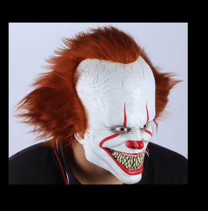 Máscara Eso Monstruo Capítulo 2 Deluxe Pege - Disfraz de Látex, Peluche para Halloween y Día de Muertos