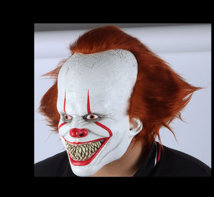 Máscara Eso Monstruo Capítulo 2 Deluxe Pege - Disfraz de Látex, Peluche para Halloween y Día de Muertos