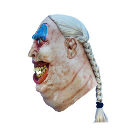 Máscara Fatty Hamskins Ghoulish - Disfraz de Látex, Multifilamento lacio para Halloween y Día de Muertos