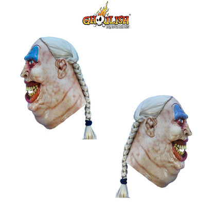 Máscara Fatty Hamskins Ghoulish - Disfraz de Látex, Multifilamento lacio para Halloween y Día de Muertos