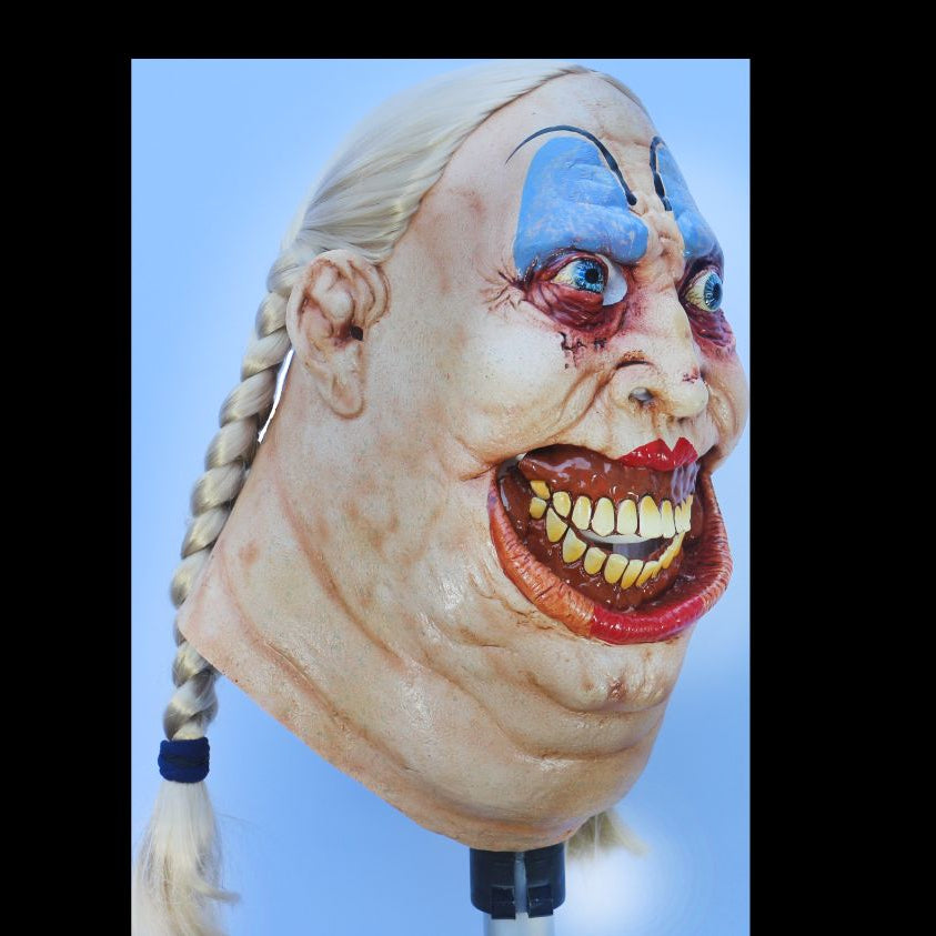 Máscara Fatty Hamskins Ghoulish - Disfraz de Látex, Multifilamento lacio para Halloween y Día de Muertos