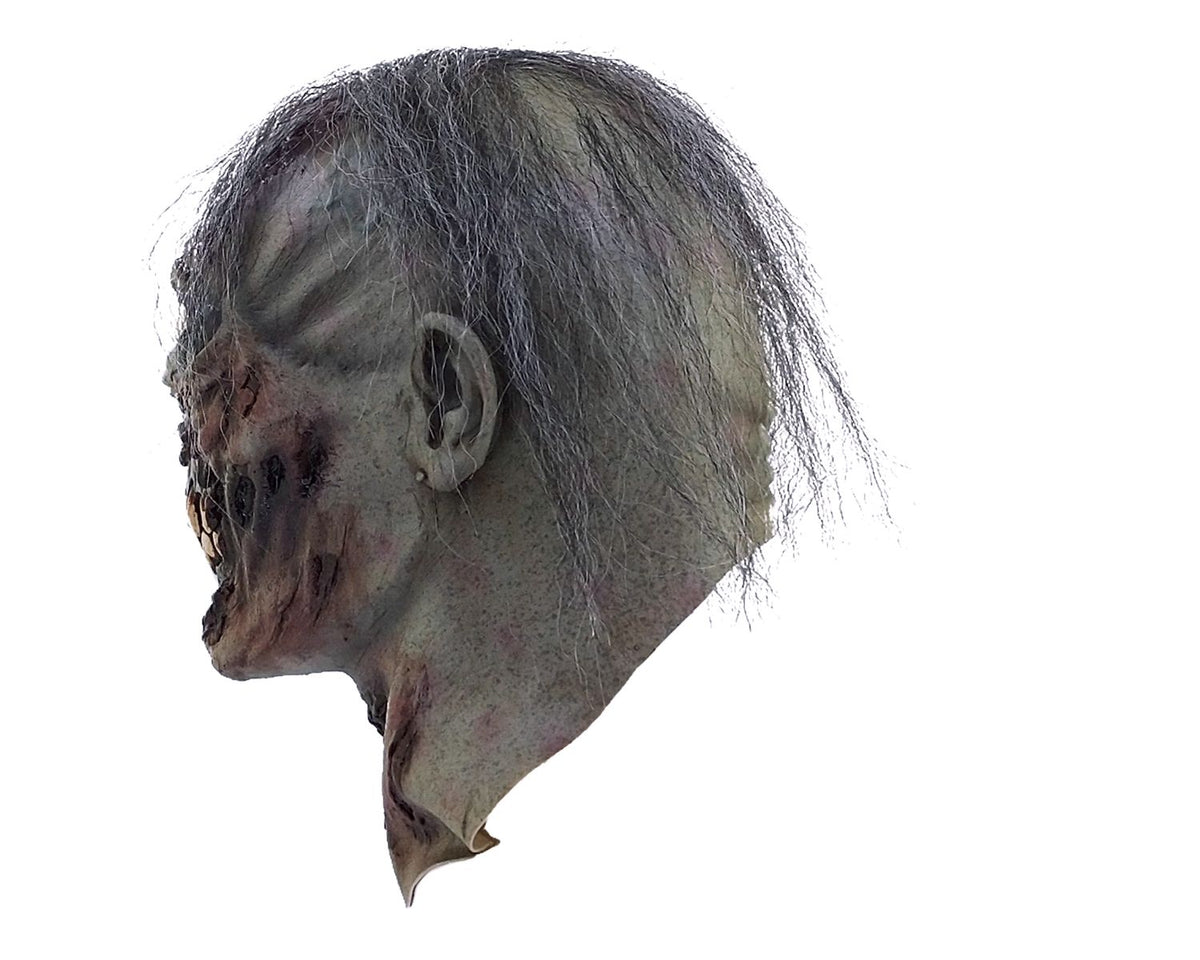 Máscara Furioso Caminante Ghoulish - Disfraz de Látex, Kanekalon para Halloween y Día de Muertos