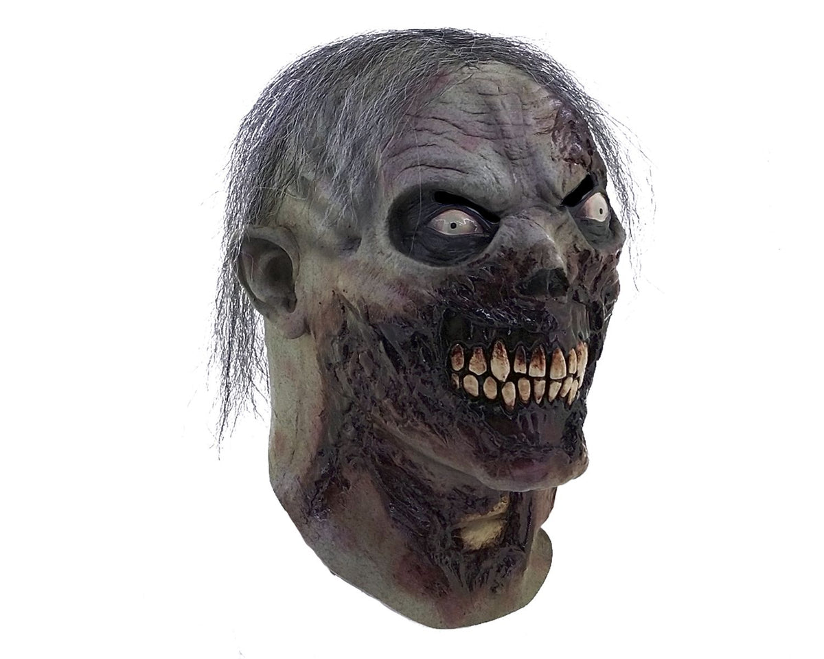 Máscara Furioso Caminante Ghoulish - Disfraz de Látex, Kanekalon para Halloween y Día de Muertos