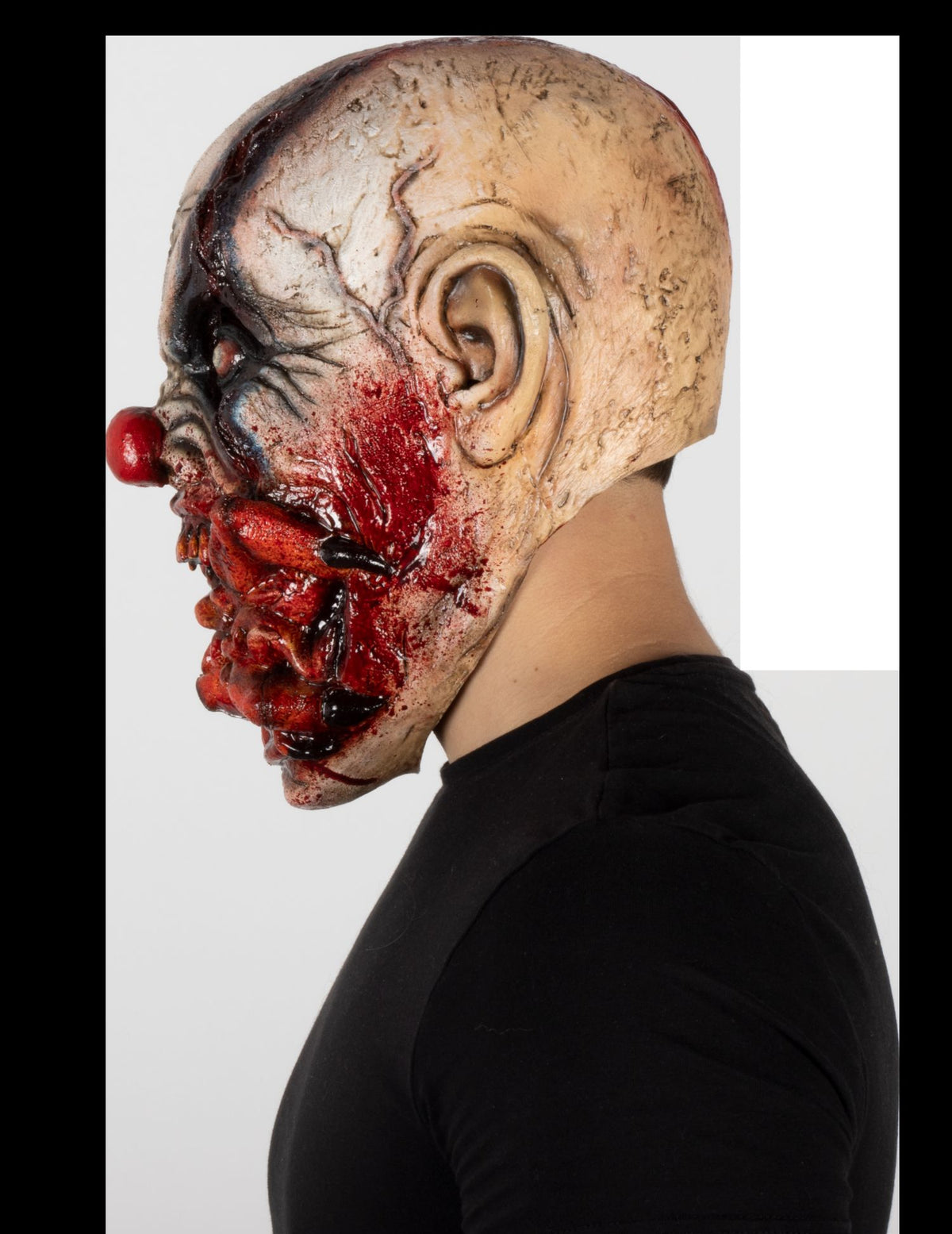 Máscara Glotón Payaso Ghoulish - Disfraz de Látex para Halloween y Día de Muertos